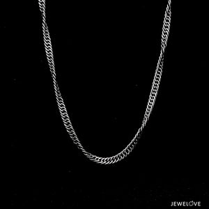 Jewelove™ Chains 3.25mm Platinum Twisted Chain JL PT CH 1339