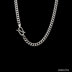 Jewelove™ Chains 3.5mm Japanese Platinum Chain for Men JL PT CH 1316