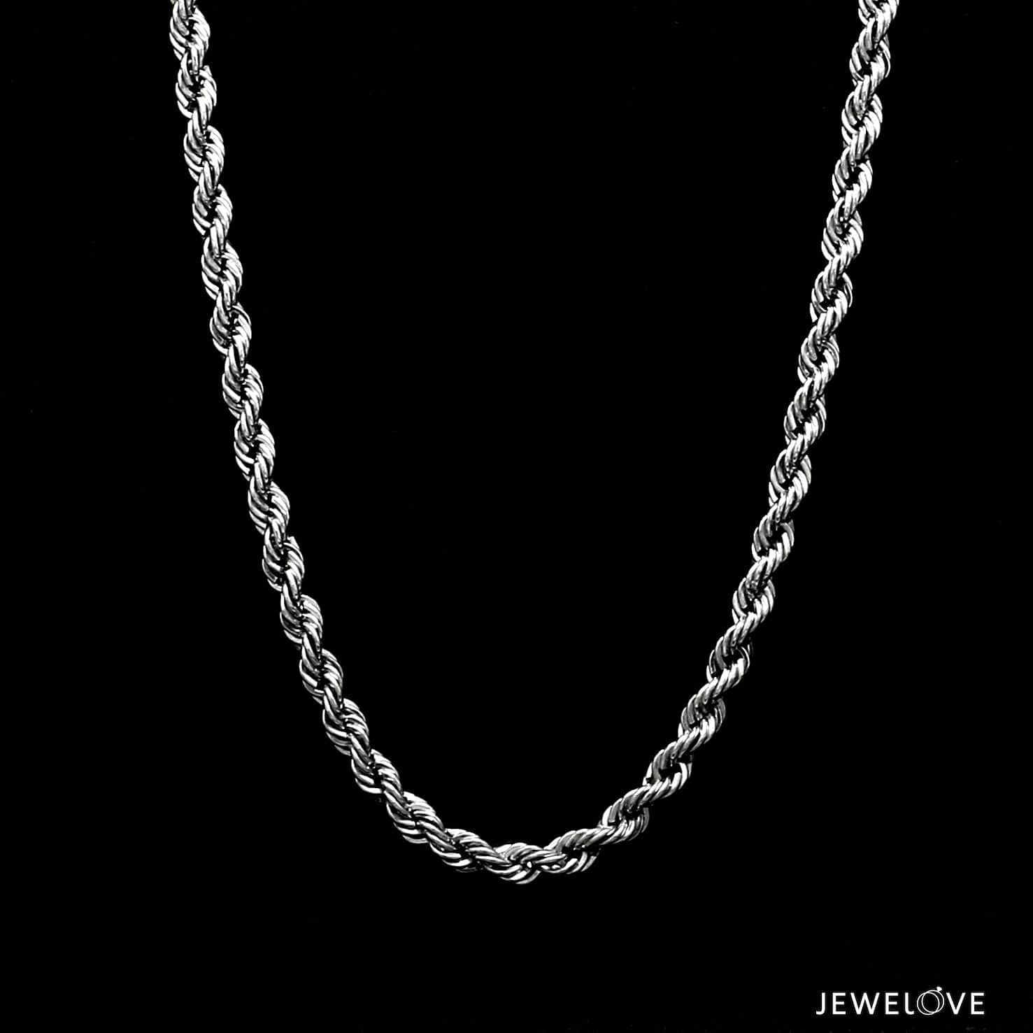 3.5 mm online silver rope chain