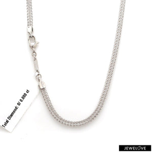 Jewelove™ Chains 3.75mm Platinum Chain for Men JL PT CH 1195