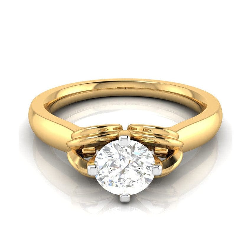 Jewelove™ Rings Women's Band only / VS J 30-Pointer 18K Yellow Gold Solitaire Ring JL AU G 114Y