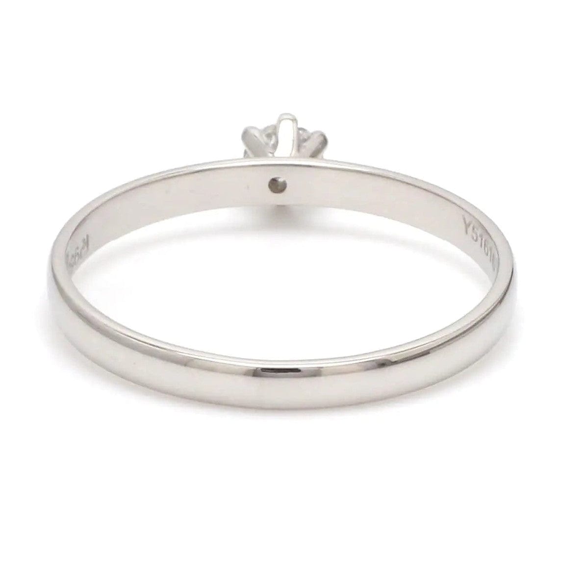 Jewelove™ Rings 30 Pointer Classic 6 Prong Solitaire Ring made in Platinum SKU 0012