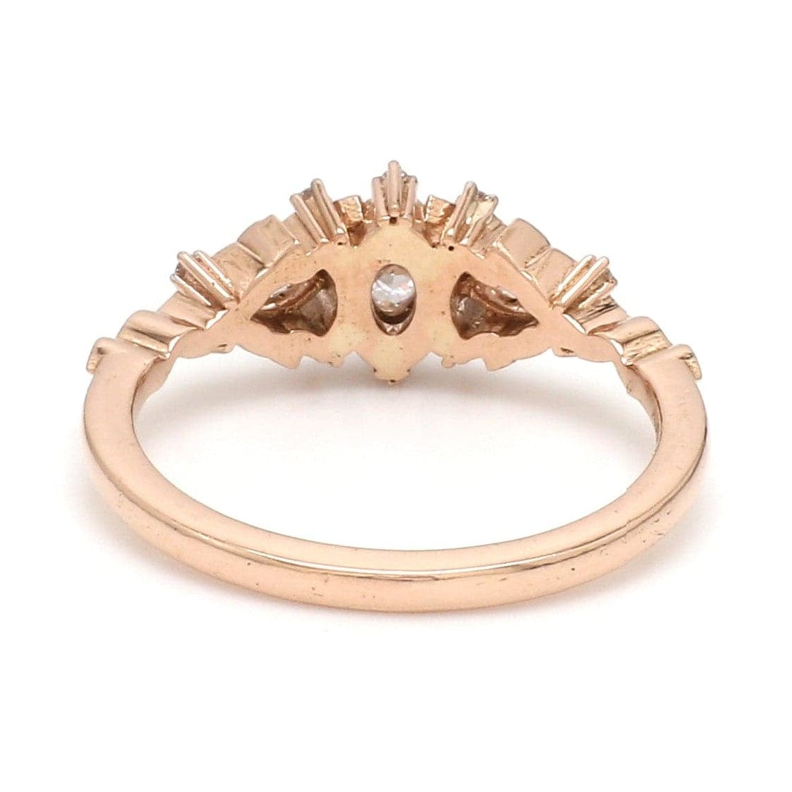 Jewelove™ Rings 30-Pointer Natural Fancy Pink Diamond 18K Rose Gold Ring JL AU 136R