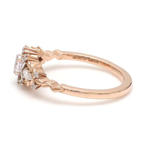 Jewelove™ Rings 30-Pointer Natural Fancy Pink Diamond 18K Rose Gold Ring JL AU 136R