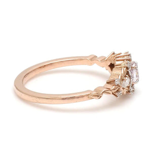 Jewelove™ Rings 30-Pointer Natural Fancy Pink Diamond 18K Rose Gold Ring JL AU 136R