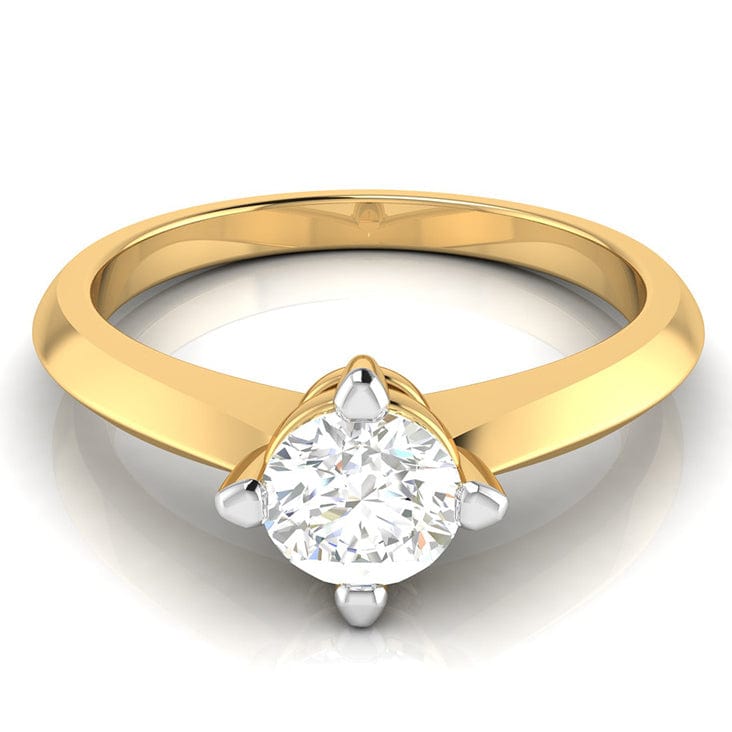 Jewelove™ Rings Women's Band only / VS J 30-Pointer Solitaire 18K Yellow Gold Ring JL AU G 121Y-A