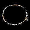 Jewelove™ Bangles & Bracelets 3mm Japanese Platinum & Rose gold Bracelet JL PTB 1262