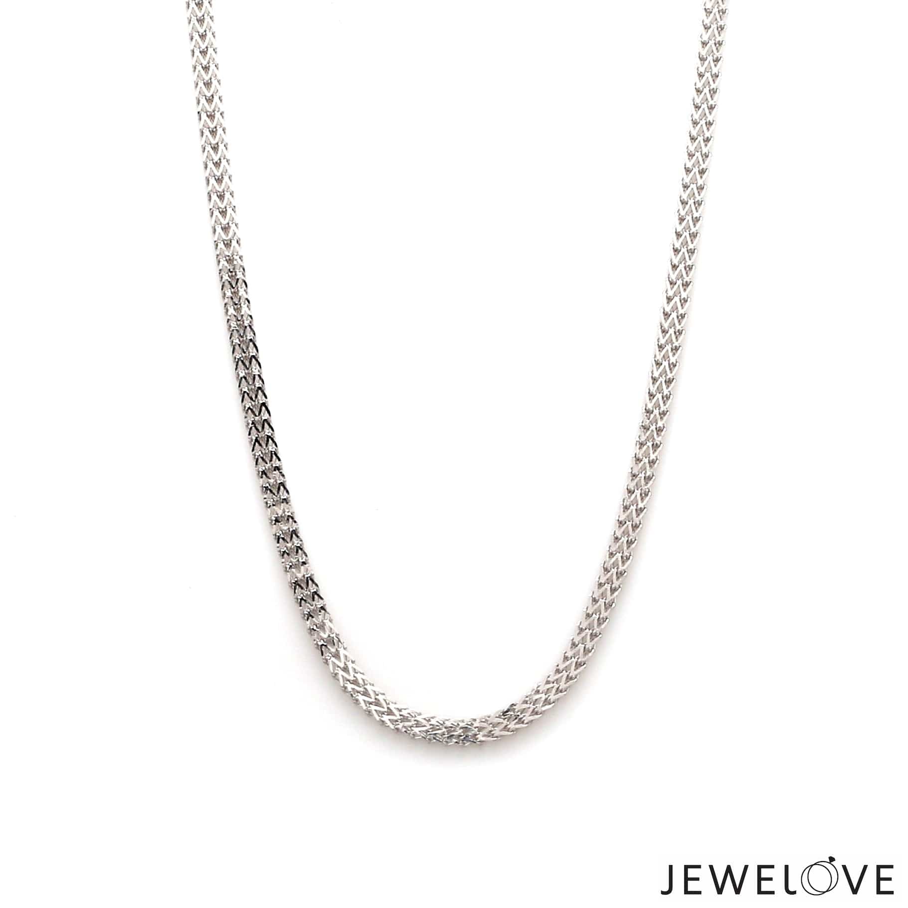 Jewelove™ Chains 3mm Platinum Chain for Men JL PT CH 1206