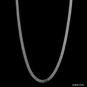 Jewelove™ Chains 3mm Platinum Chain for Men JL PT CH 1206