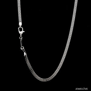 Jewelove™ Chains 3mm Platinum Chain for Men JL PT CH 1206