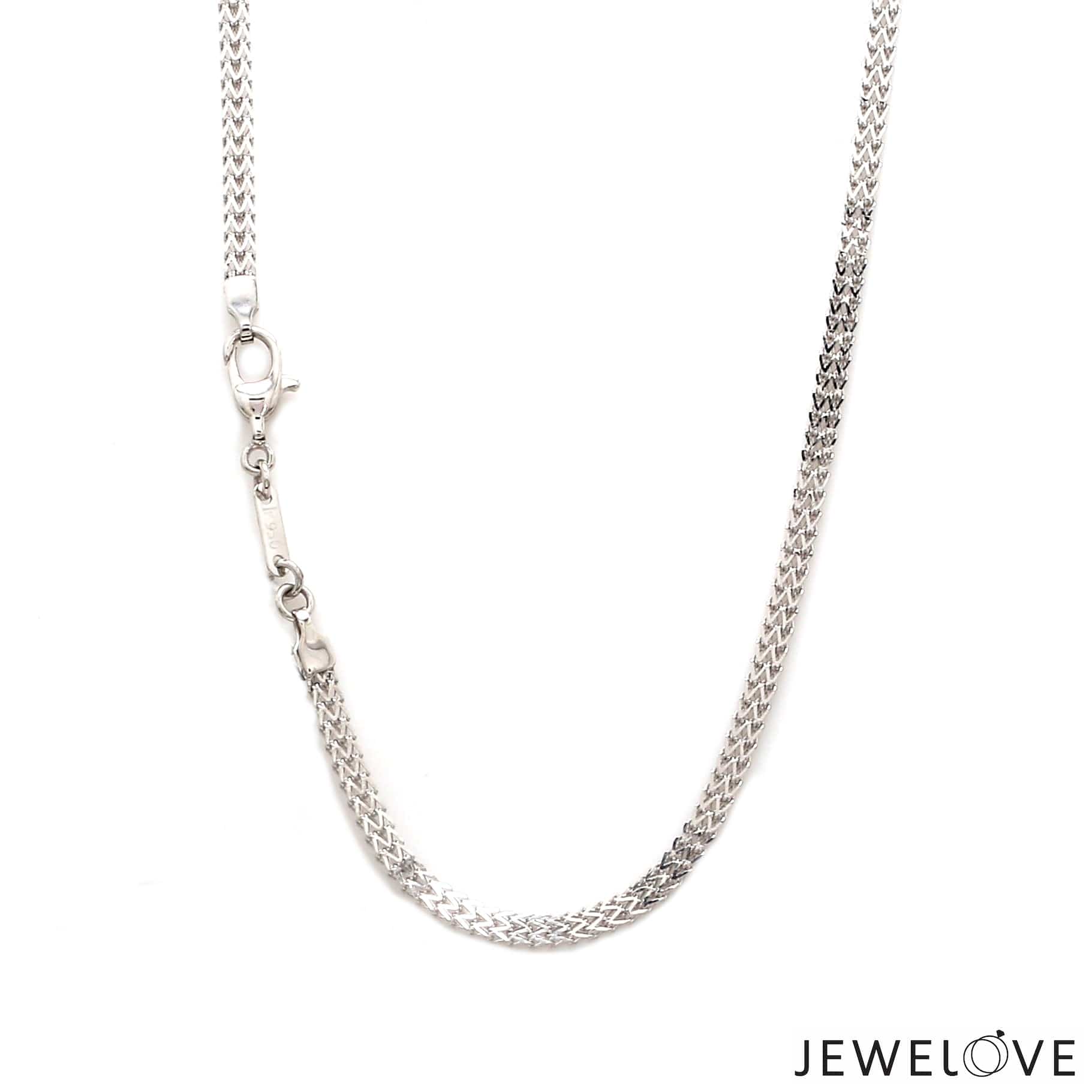 Jewelove™ Chains 3mm Platinum Chain for Men JL PT CH 1206