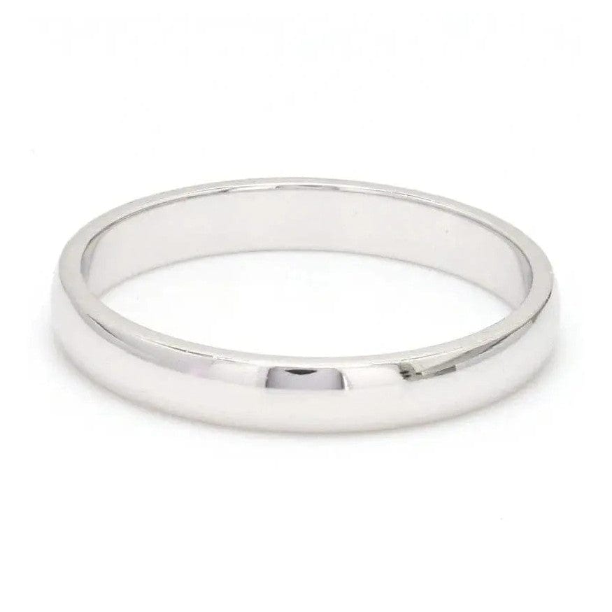 Jewelove™ Rings 3mm Wide Platinum Wedding Band SJ PTO 223