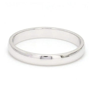 Jewelove™ Rings 3mm Wide Platinum Wedding Band SJ PTO 223