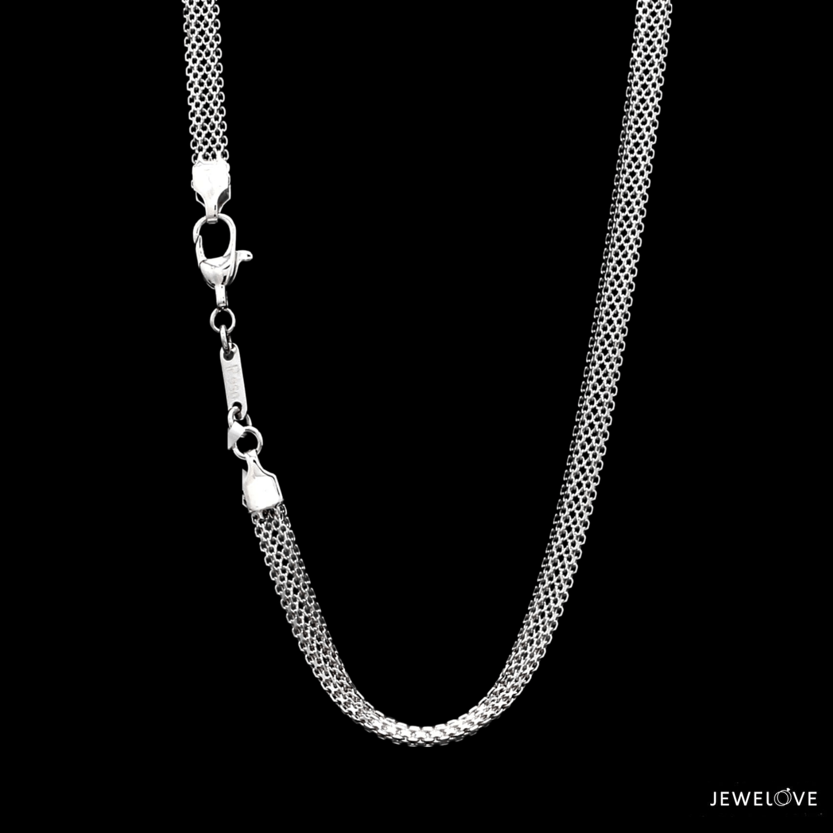 Jewelove™ Chains 4.25mm Platinum Chain for Men JL PT CH 1224