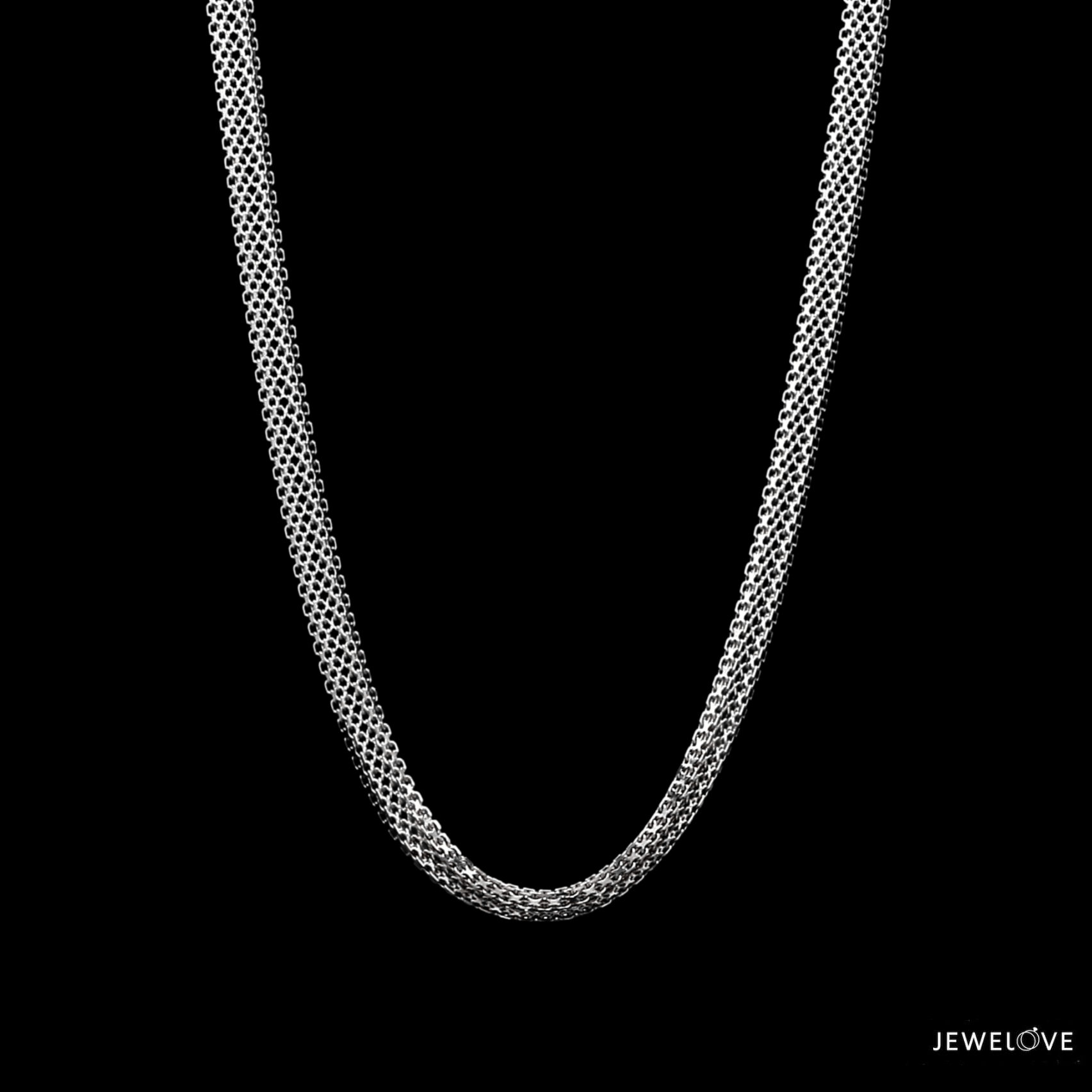 Jewelove™ Chains 4.25mm Platinum Chain for Men JL PT CH 1224