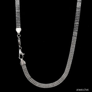 Jewelove™ Chains 4.5mm Platinum Chain for Men JL PT CH 1208