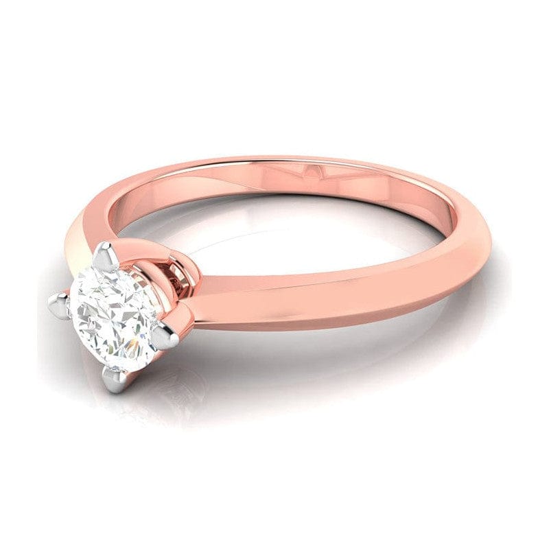 Jewelove™ Rings Women's Band only / VS J 40-Pointer Solitaire 18K Rose Gold Ring JL AU G 121R