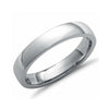 Jewelove™ Rings 4mm Comfort Fit Platinum Wedding Band SJ PTO 260