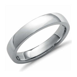 Jewelove™ Rings 4mm Comfort Fit Platinum Wedding Band SJ PTO 260