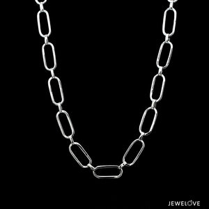 Jewelove™ Chains 5.75mm Platinum Links Chain for Men JL PT CH 1287