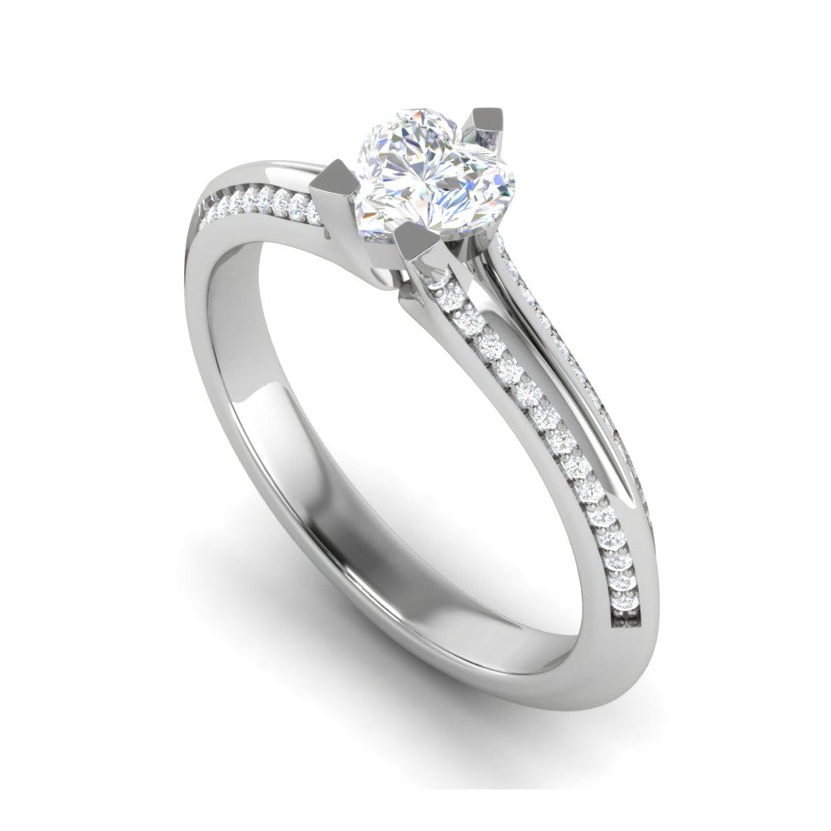 Zealous Platinum Ring | Buy Platinum Ring For Her | CaratLane