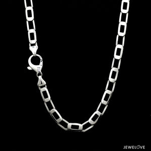 Jewelove™ Chains 5mm Platinum + 18K Rose Gold Double Side Chain for Men JL PT CH 1322