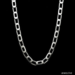 Jewelove™ Chains 5mm Platinum + 18K Rose Gold Double Side Chain for Men JL PT CH 1322