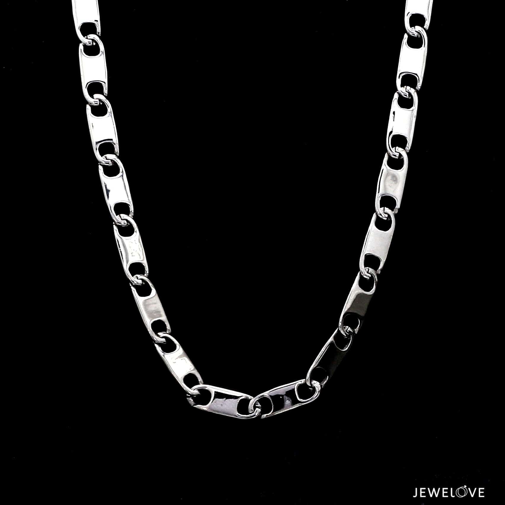 Jewelove™ Chains 5mm Platinum Chain for Men JL PT CH 1341