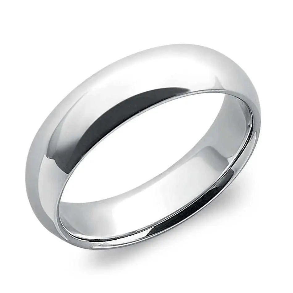 Silverly Women's Men's 925 Sterling Silver 8 mm Flat Grooved Band Ring -  Walmart.com