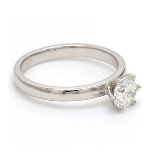 Jewelove™ Rings 0.70 cts / Women's Band only 70-Pointer Platinum Solitaire Engagement Ring SKU 009