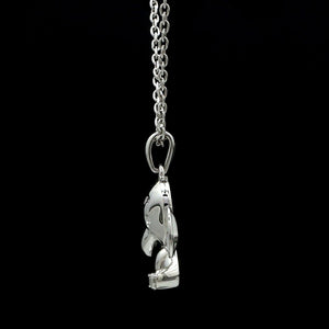 Jewelove™ Pendants Baby Elephant Platinum Diamonds Pendant for Women JL PT P 1297