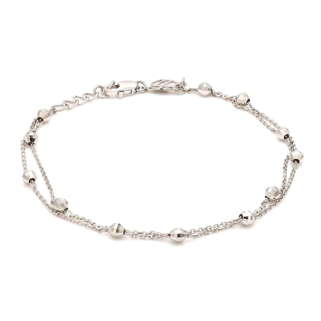 Jewelove™ Bangles & Bracelets Beautiful Japanese Platinum Bracelet for Women JL PTB 852