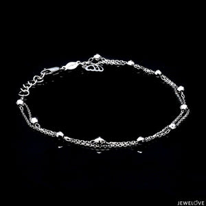 Jewelove™ Bangles & Bracelets Beautiful Japanese Platinum Bracelet for Women JL PTB 852