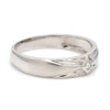 Jewelove™ Rings Beautiful Platinum Love Bands with Diamonds JL PT 903