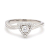 Jewelove™ Rings Beautiful Platinum Love Bands with Diamonds JL PT 903