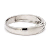 Jewelove™ Rings Beautiful Platinum Love Bands with Diamonds JL PT 903