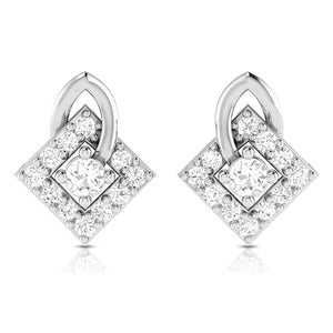 Jewelove™ Pendants & Earrings Earrings only Beautiful Platinum with Diamond Pendant Set for Women JL PT P 2428