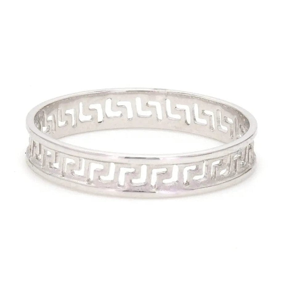 Jewelove™ Rings Carved Out Platinum Love Bands SJ PTO 135