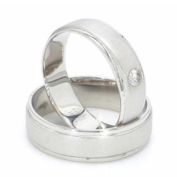 Jewelove™ Rings Classic Platinum Love Bands SJ PTO 104-A