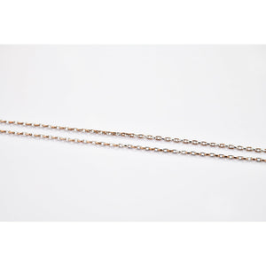 Jewelove™ Chains Classic Platinum Rose Gold Chain with Alternate Links JL PT CH 771