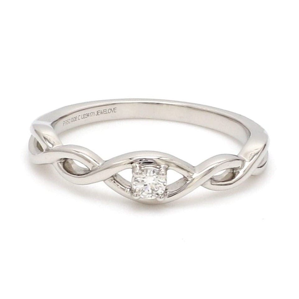 Jewelove™ Rings Classic Yet So Different Platinum Couple Rings JL PT 909