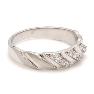 Jewelove™ Rings Compliments of Love Designer Platinum Couple Rings with Diamonds JL PT 533