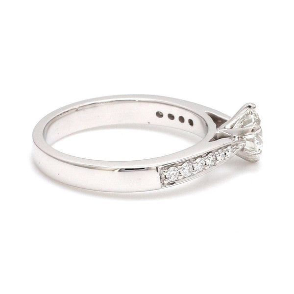 Jewelove™ Rings Customised 0.70 cts. Platinum Diamond Solitaire Ring JL PT 917