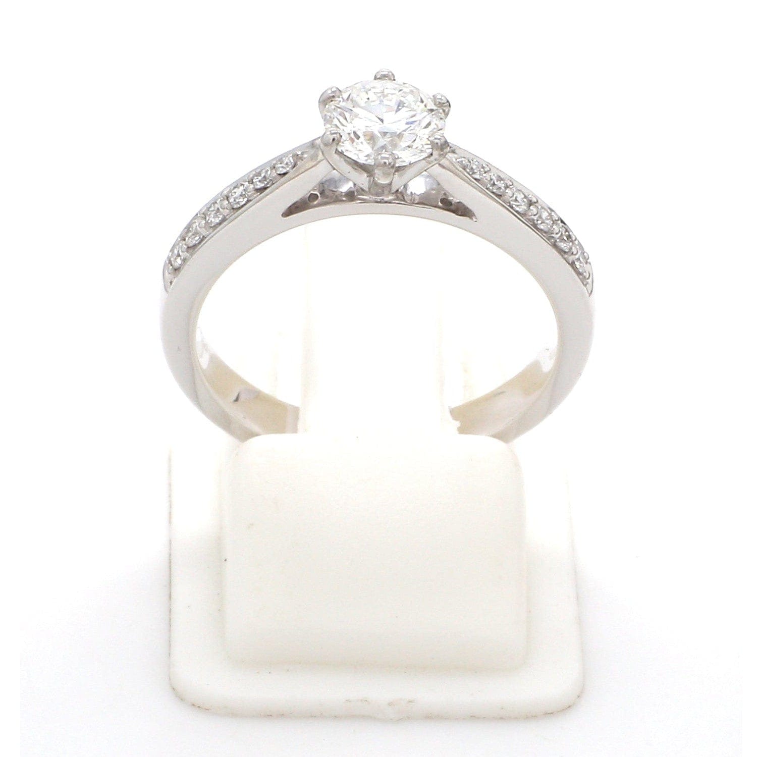 Jewelove™ Rings Customised 0.70 cts. Platinum Diamond Solitaire Ring JL PT 917