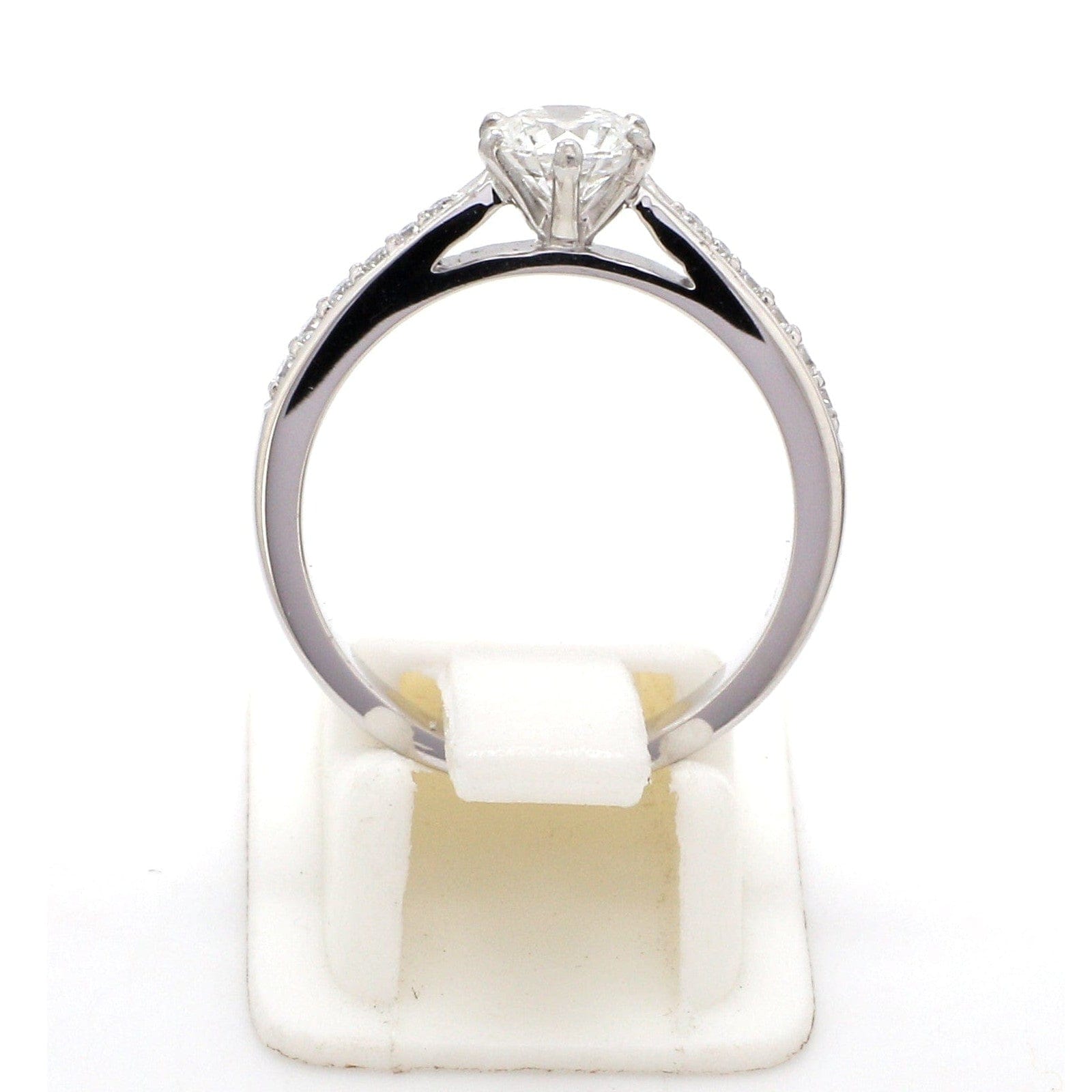 Jewelove™ Rings Customised 0.70 cts. Platinum Diamond Solitaire Ring JL PT 917