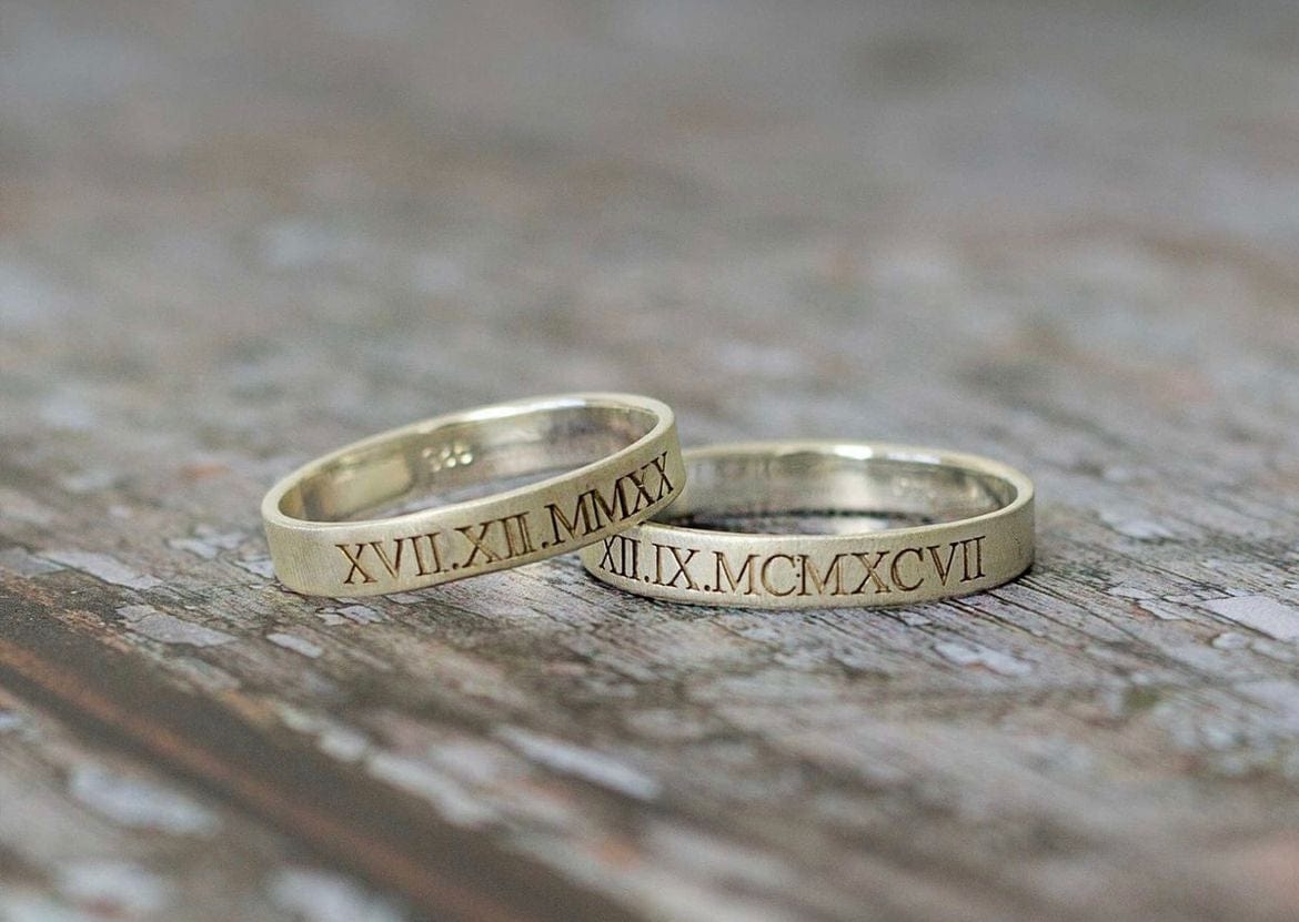 Personalized Sterling Silver Name Rings | Custom Gold Ring