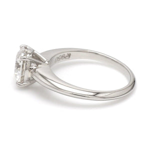 Jewelove™ Rings Customised Platinum Ring with Moissanite JL PT 1270