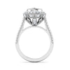 Jewelove™ Rings Women's Band only Designer 1 Carat Solitaire Platinum Engagement Ring for Women JL PT 6635