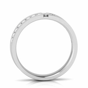 Jewelove™ Rings Designer Diamond Platinum Couple Ring JL PT CB 49