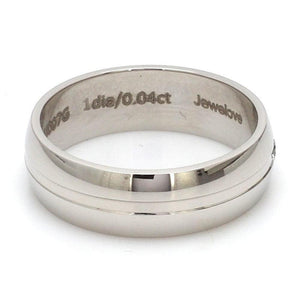 Jewelove™ Rings Designer Diamond Platinum Couple Rings JL PT 913